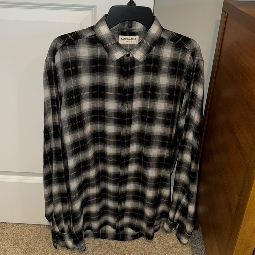 Men’s Saint Laurent casual dress shirt size 16.5/42